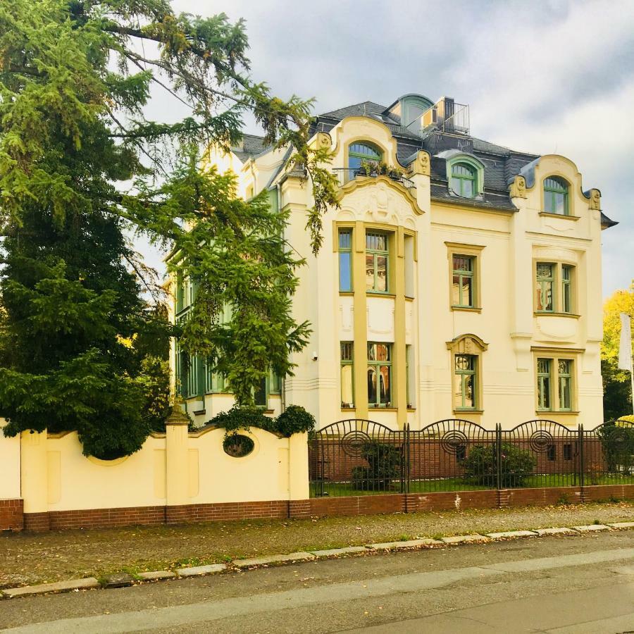 Appartment Villa Am Bretschneiderpark Leipzig Exterior foto